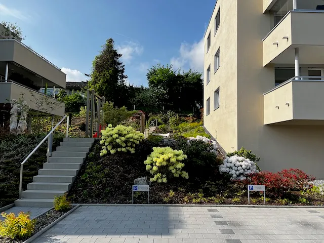 Wohnung von aussen (rechts)